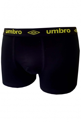 Pánske boxerky Umbro 716 čierna/limetka